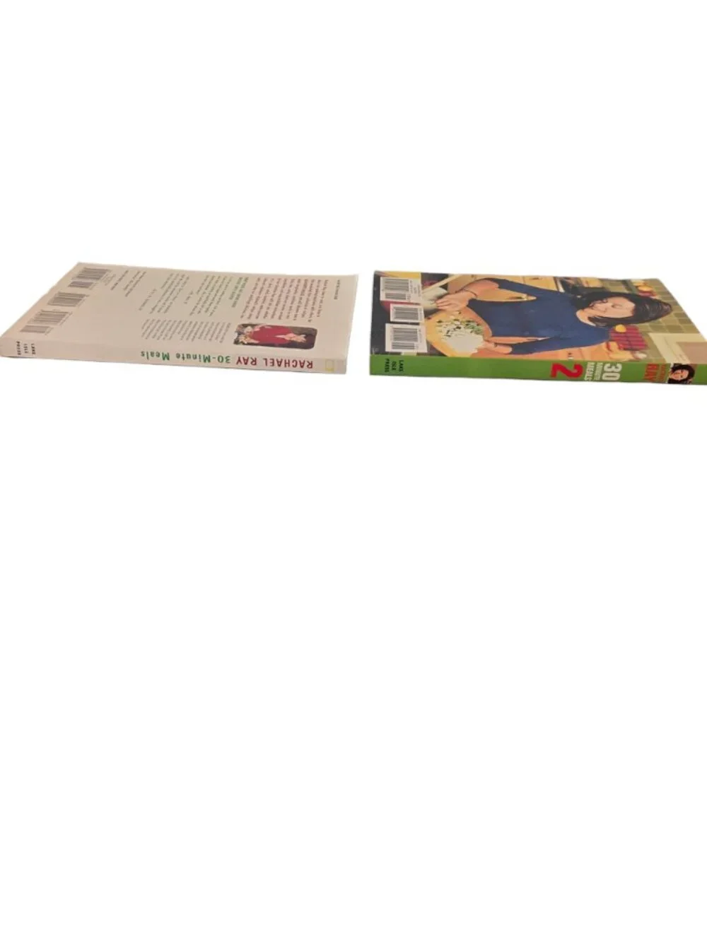 Rachel Ray Pair of Cookbooks Vintage 1998 & 2003 Excellent Condition